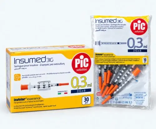 Syringe PIC Insumed 0,3ml G31x8mm